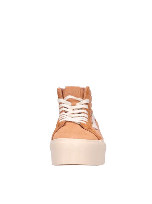 Sneakers in pelle e tessuto VANS | SK8-HI REISSUE VN0007PWCAM1CAMEL
